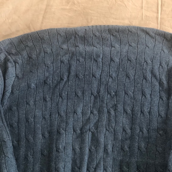 Ralph Lauren silk kable  knit sweater XXL - Picture 8 of 9